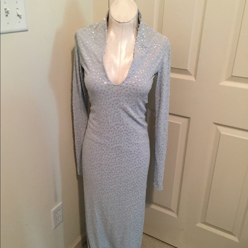 Marc Bower NWT dress size 10 $2700 beaded/lined